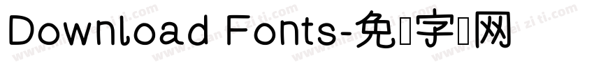 Download Fonts字体转换